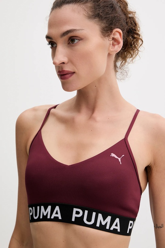 Puma biustonosz sportowy Move Strong bordowy 527140