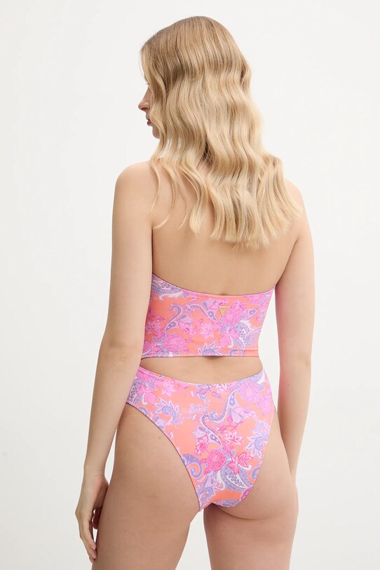 Guess costum de baie dintr-o bucată E5GJ15.KCR52 portocaliu SS25