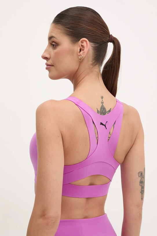 Oblečení Sportovní podprsenka Puma PWR Shapelux 525881 růžová