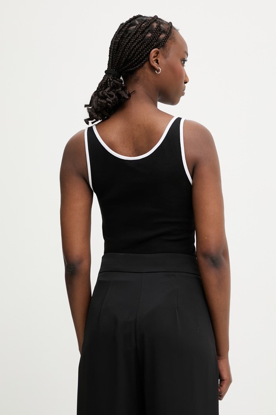 Odjeća Karl Lagerfeld Jeans ženski top s pamukom A2W17021 crna