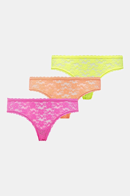 Brazilke Guess 3-pack čipka šarena O5RG16.KC5L0