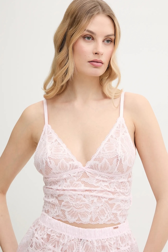 Odzież Guess piżama GRETA O5GG01.KCQ30 różowy