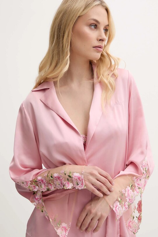 Pyžamová sada Guess LOREDANA růžová O5GG02.WH9C2