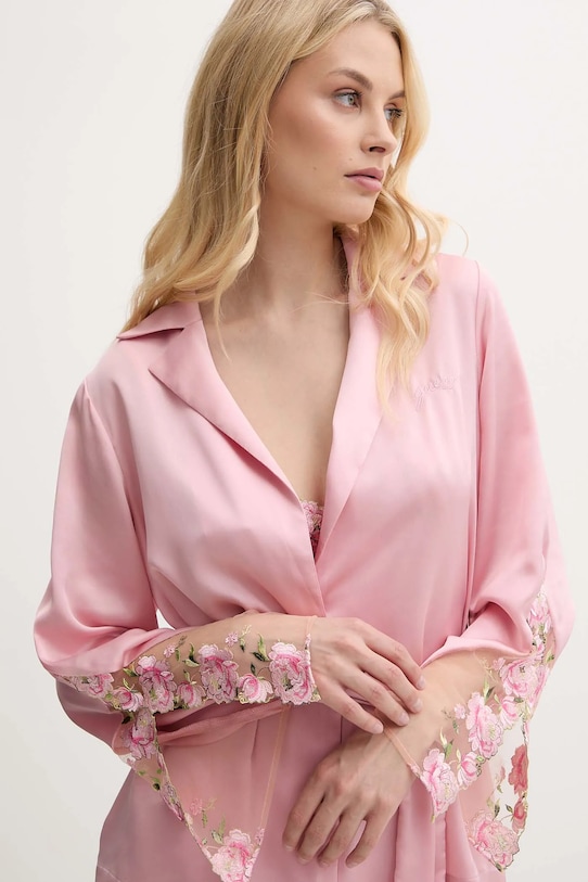 Guess komplet piżamowy LOREDANA różowy O5GG02.WH9C2