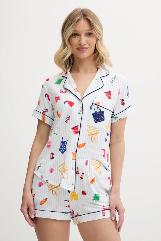 Kate Spade piżama dzianina biały KSI12746