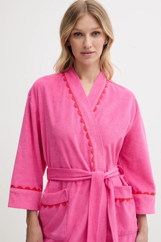 Kate Spade szlafrok różowy KSI42753