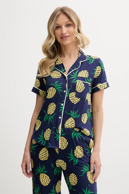 Kate Spade piżama KSI92749 granatowy SS25