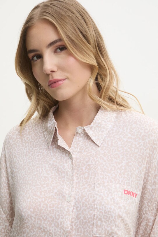 Dkny cămașă de noapte bej YI30043