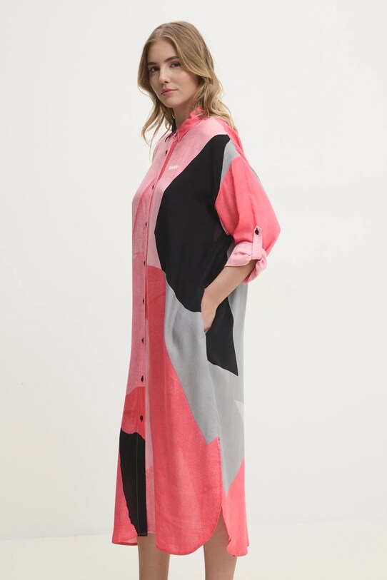 Spalna srajca Dkny YI60043 roza SS25