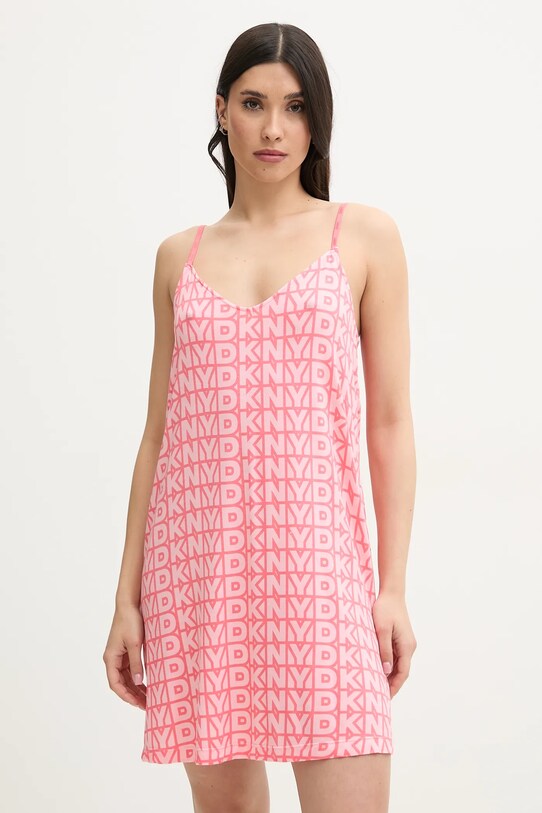 Νυχτικό Dkny πλεκτό ύφασμα ροζ YI60044