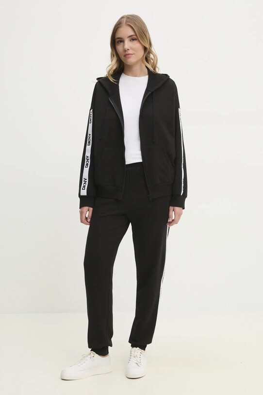 Pižama Dkny Pletenina črna YI90040