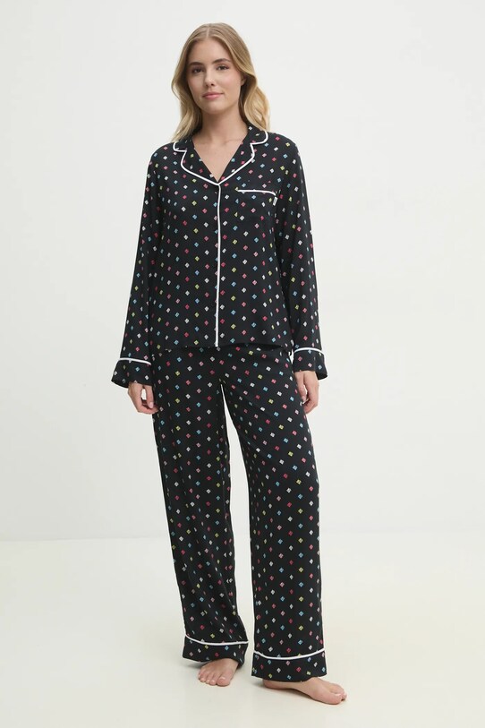 Dkny pigiama set nero YI90043