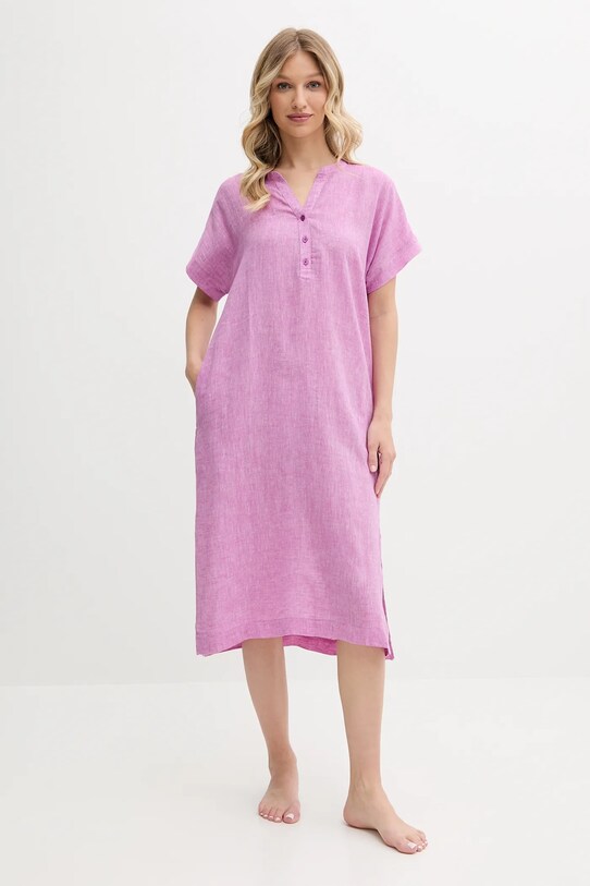 Dkny koszula nocna tkanina fioletowy YI10054
