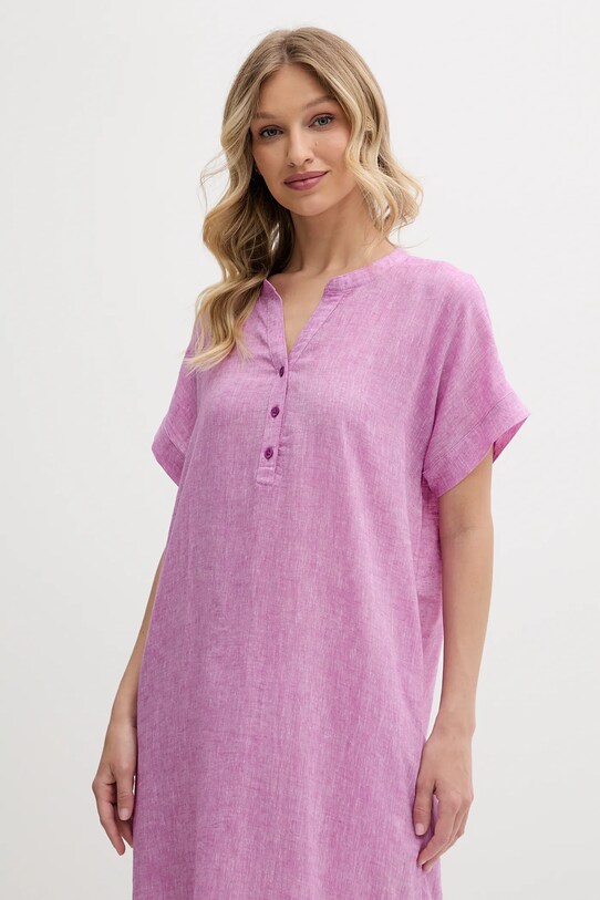 Dkny koszula nocna fioletowy YI10054
