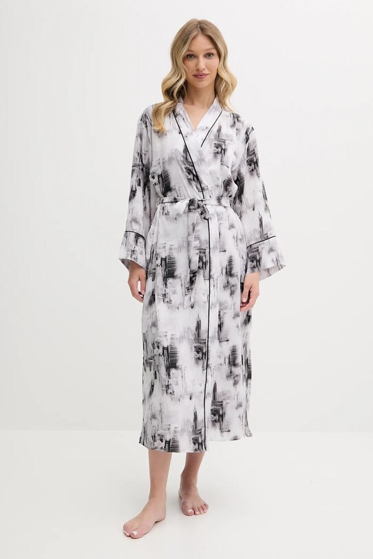 Dkny szlafrok tkanina czarny YI20053