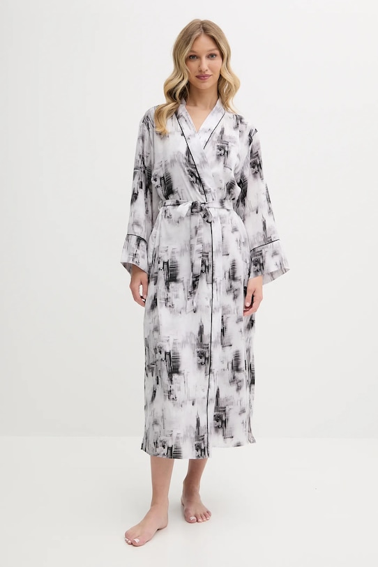 Kućni ogrtač Dkny tkanina crna YI20053