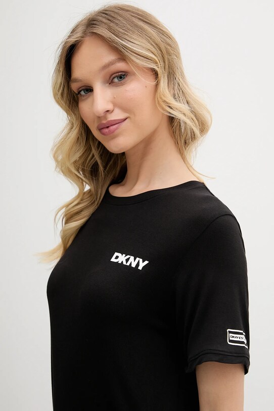 Odzież Dkny koszula nocna YI30051 czarny