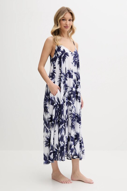 Dkny koszula nocna YI60052 granatowy SS25