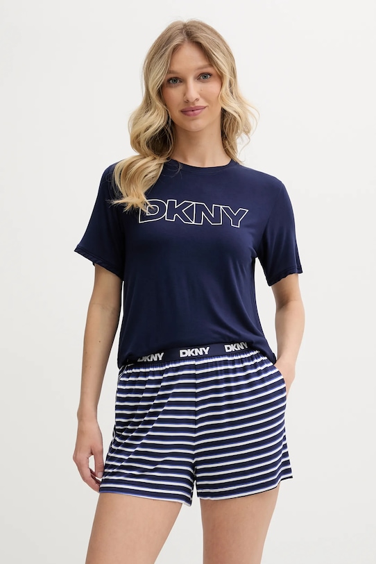 Pyžamo Dkny potlač tmavomodrá YI70051