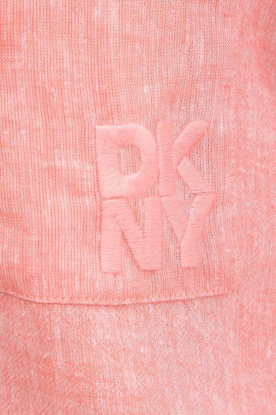 Dkny piżama lniana YI90054 pomarańczowy