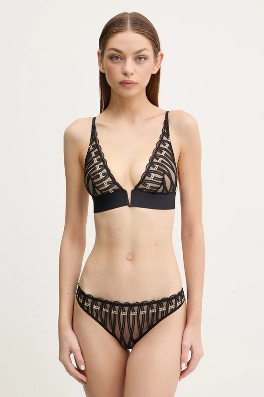 Scandale sutien cu balene negru BTR018