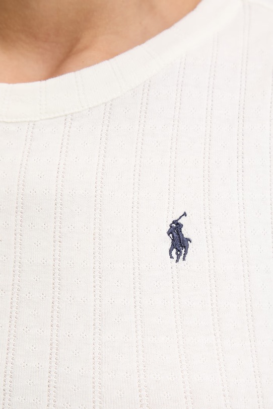 Polo Ralph Lauren piżama damska bawełniana 4P0232 beżowy