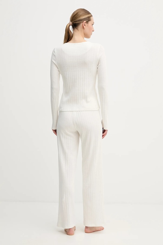 Polo Ralph Lauren piżama bawełniana 4P0235 beżowy AA00