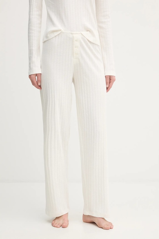 Polo Ralph Lauren piżama bawełniana beżowy 4P0235