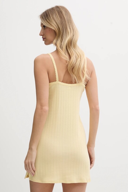 Odzież Polo Ralph Lauren koszula nocna bawełniana 4P0255 żółty