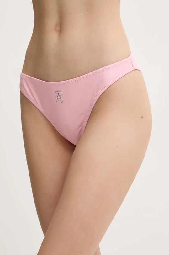 Juicy Couture costum de baie din două piese ARIEL BANDEAU roz JCIT122001