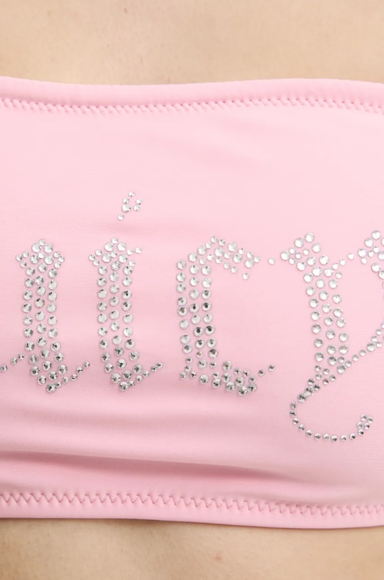 Juicy Couture costum de baie din două piese ARIEL BANDEAU JCIT122001 roz