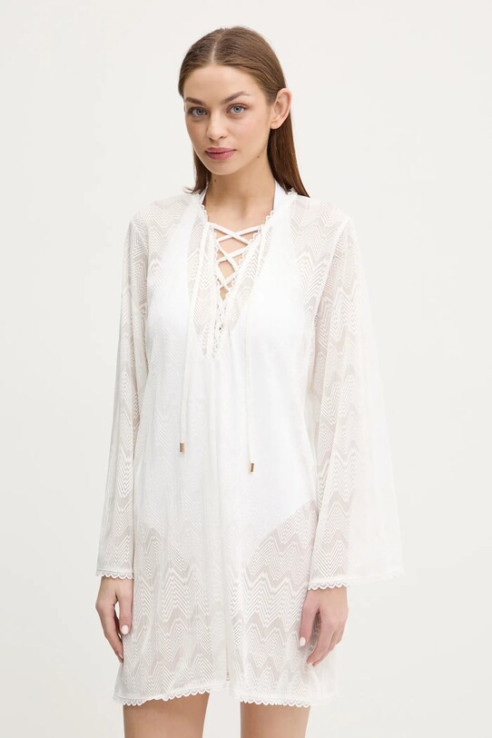 Melissa Odabash rochie de plaja alb MO.KEIRA