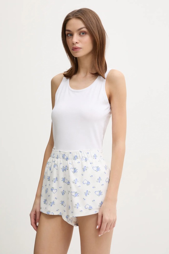 Oblečení Pyžamové šortky Hollister Co. KI346.5033.108 bílá