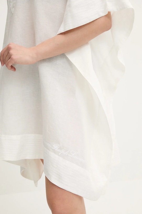 Lauren Ralph Lauren sukienka plażowa beżowy 20501180