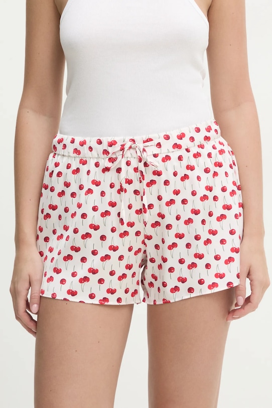 Σορτς πιτζάμας Abercrombie & Fitch ύφασμα μπεζ KI146.5048.508