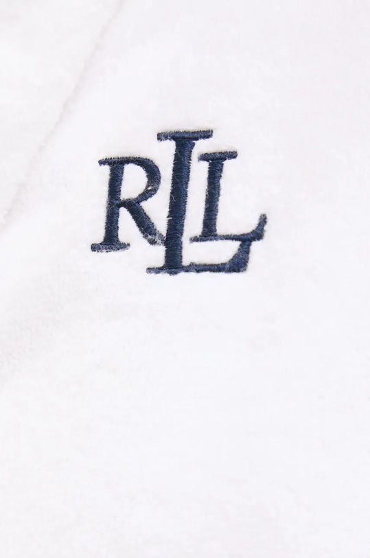 Lauren Ralph Lauren halat de baie din bumbac ILN42298 alb
