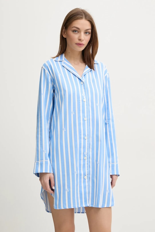 Нічна сорочка Lauren Ralph Lauren тканина блакитний ILN32400