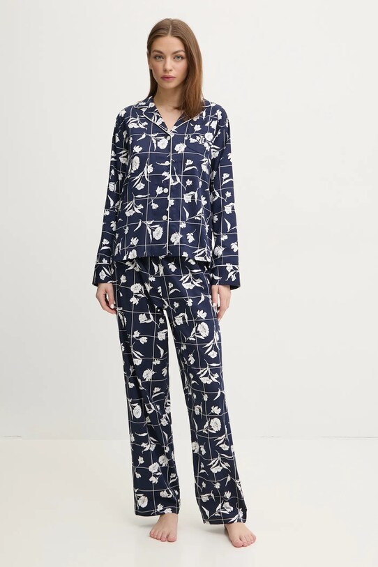 Пижама Lauren Ralph Lauren ткань тёмно-синий ILN92399