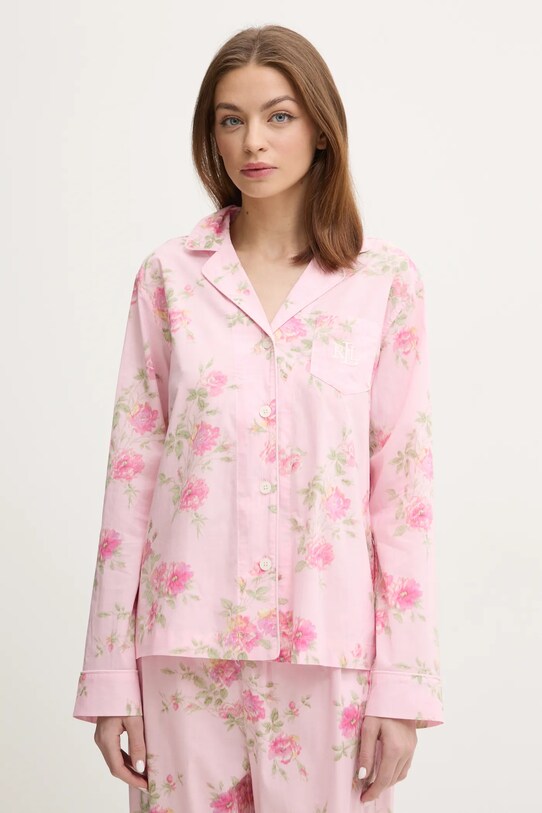 Oblečenie Pyžamo Lauren Ralph Lauren ILN92403 ružová