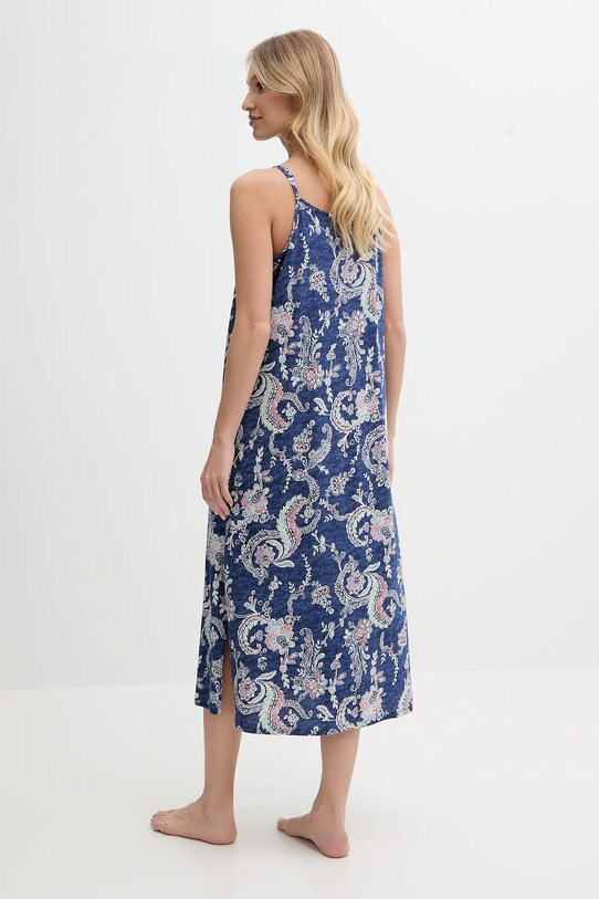 Lauren Ralph Lauren koszula nocna ILN02433 granatowy SS25