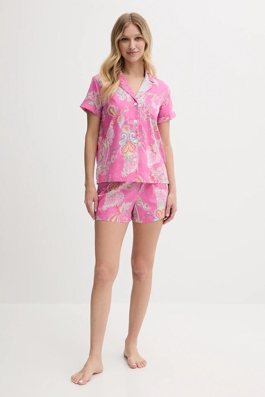 Lauren Ralph Lauren piżama ILN12424 różowy SS25