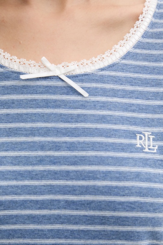 Pyžamo Lauren Ralph Lauren ILN12431 tmavomodrá