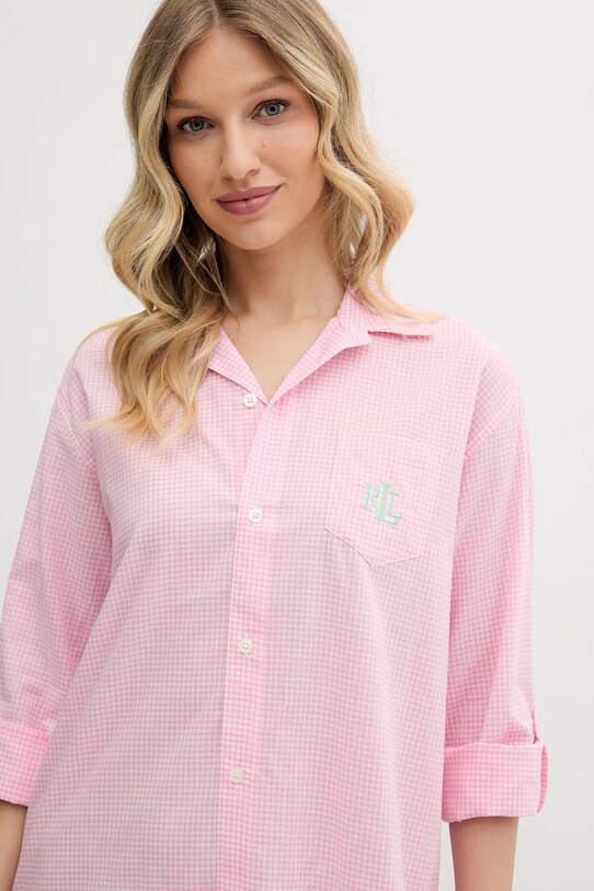 Odzież Lauren Ralph Lauren koszula nocna ILN32415 różowy