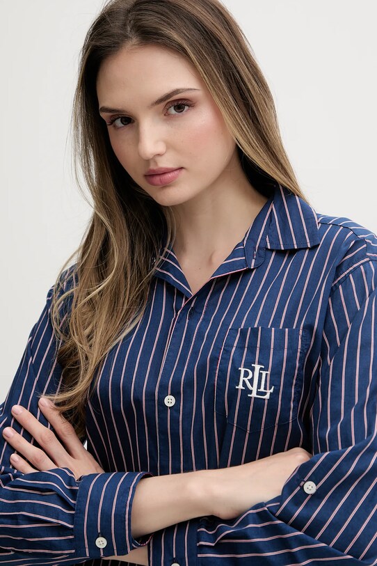 Odzież Lauren Ralph Lauren koszula nocna ILN32429 granatowy
