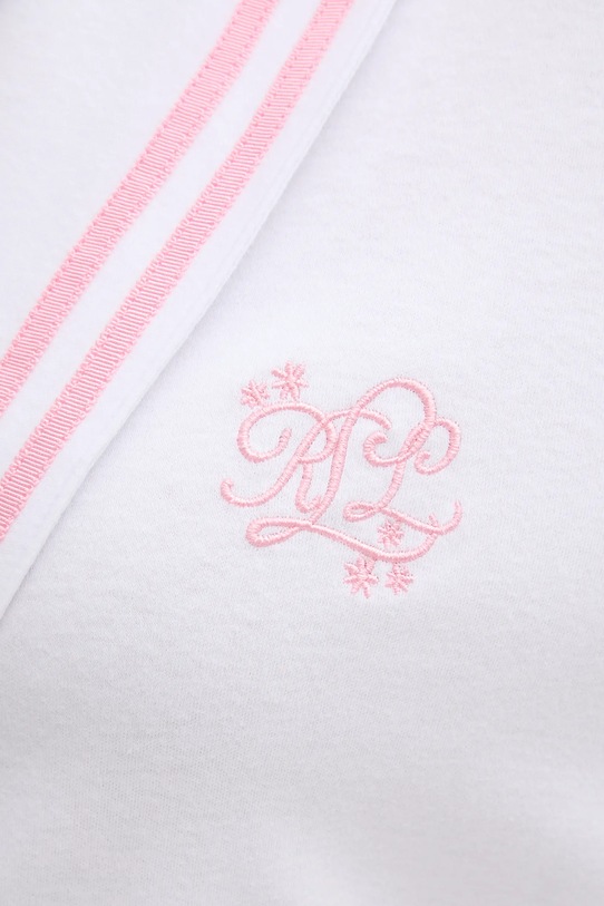 Pamučni kućni orgtač Lauren Ralph Lauren ILN42437 bijela