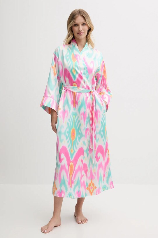 Ρόμπα Lauren Ralph Lauren ύφασμα ροζ ILN52425