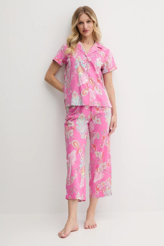 Lauren Ralph Lauren piżama ILN92424 różowy SS25