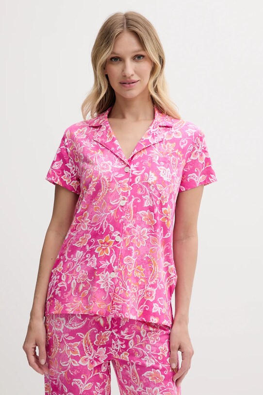 Lauren Ralph Lauren piżama ILN92428 różowy SS25