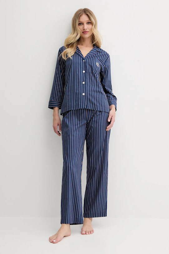 Lauren Ralph Lauren pizsama ILN92429 sötétkék SS25