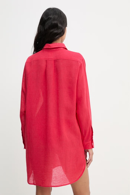 Odzież Polo Ralph Lauren koszula plażowa damska 21564377 czerwony